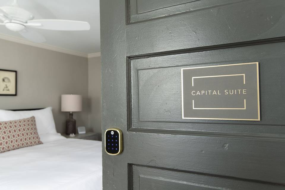 Suites with digital locks