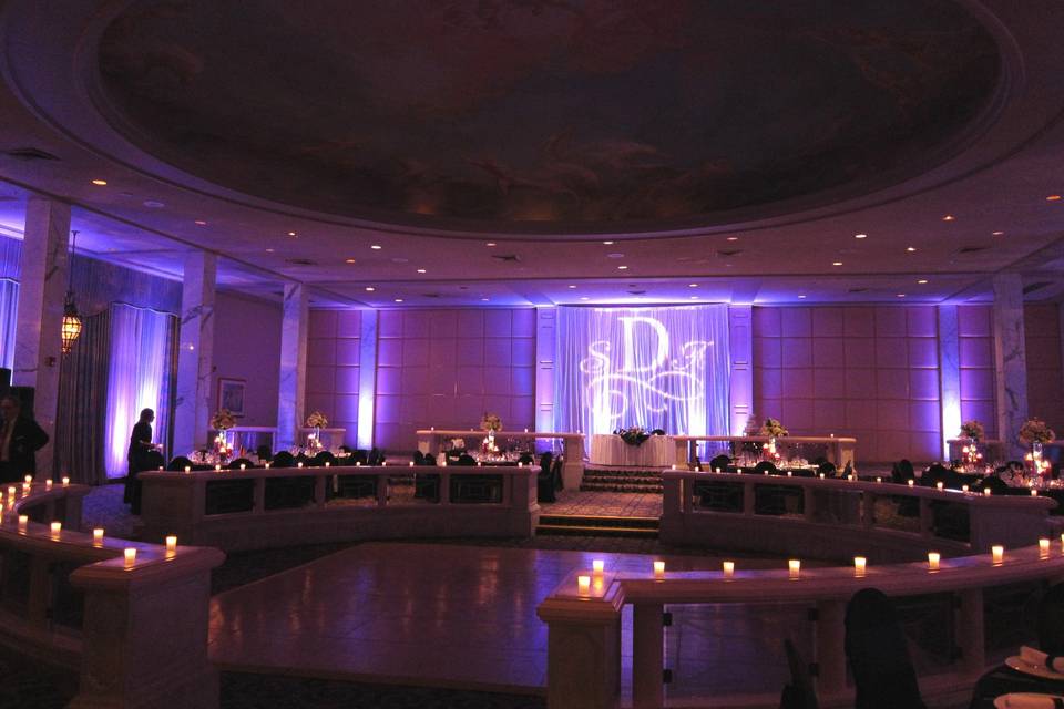 Custom monogram projection