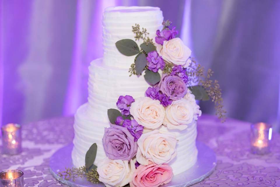 Wedding cake Pin spot illumina