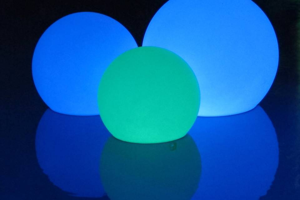 LED ORBS CENTERPIECE