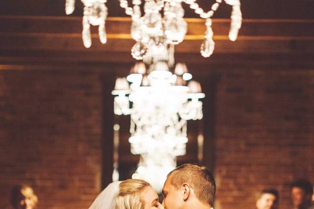 Couple kissing