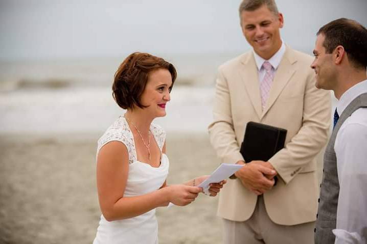 Kasey King, Wedding Officiant