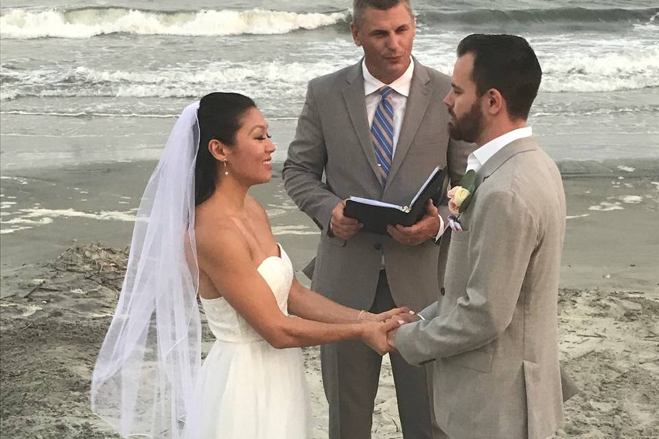 Kasey King, Wedding Officiant