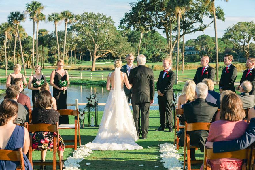 Walking down the aisle