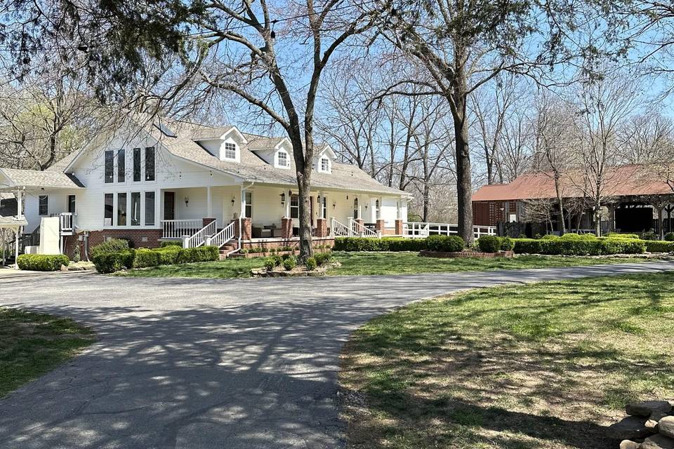 Main house on property