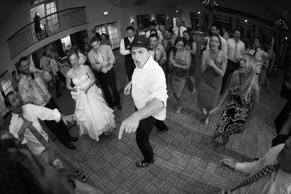 Reception dance floor