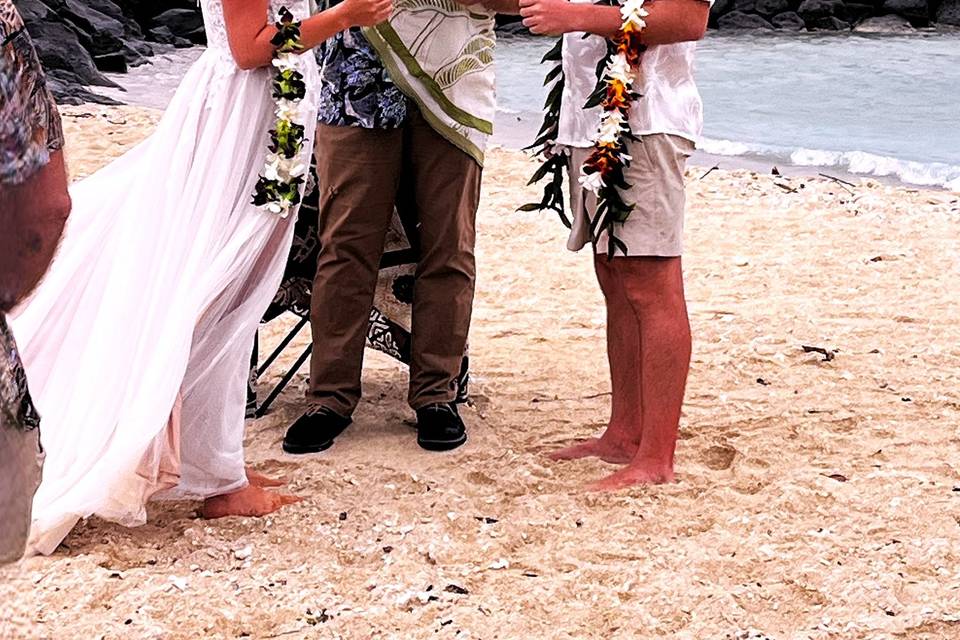 The Rain Quit for the Ceremony