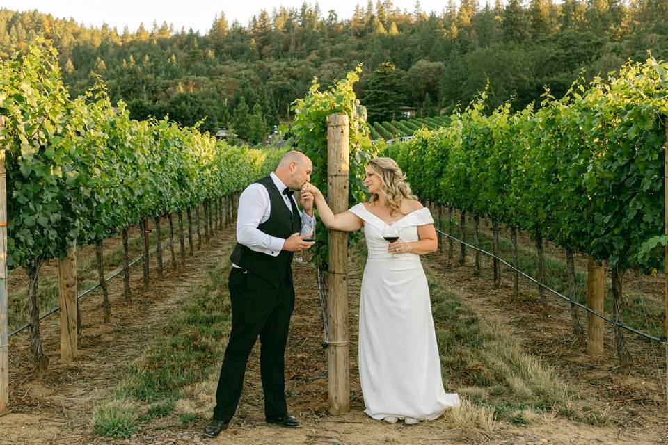 Vineyard Wedding Oregon