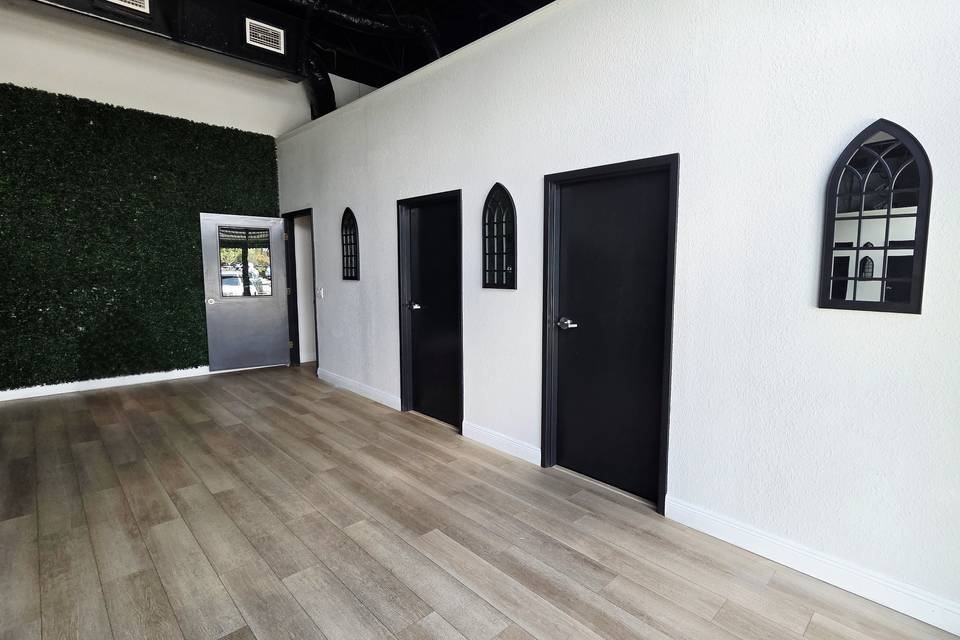 Bathroom doors