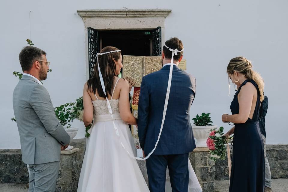 Religious ceremony in Greece