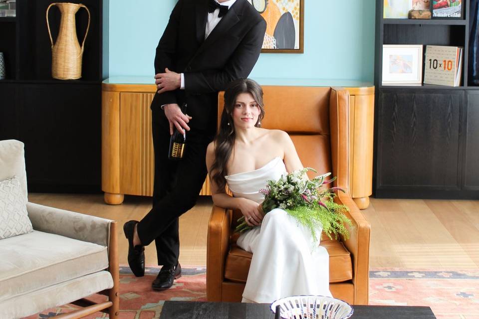 Bride & Groom in Tambourine