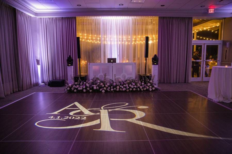 DJ setup | Monogram display