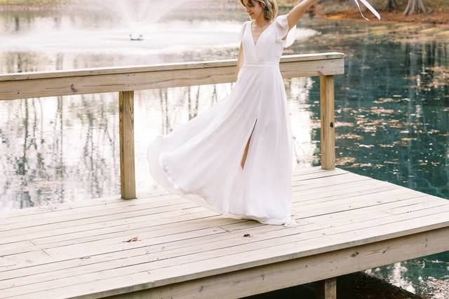 Fun bridal portraits