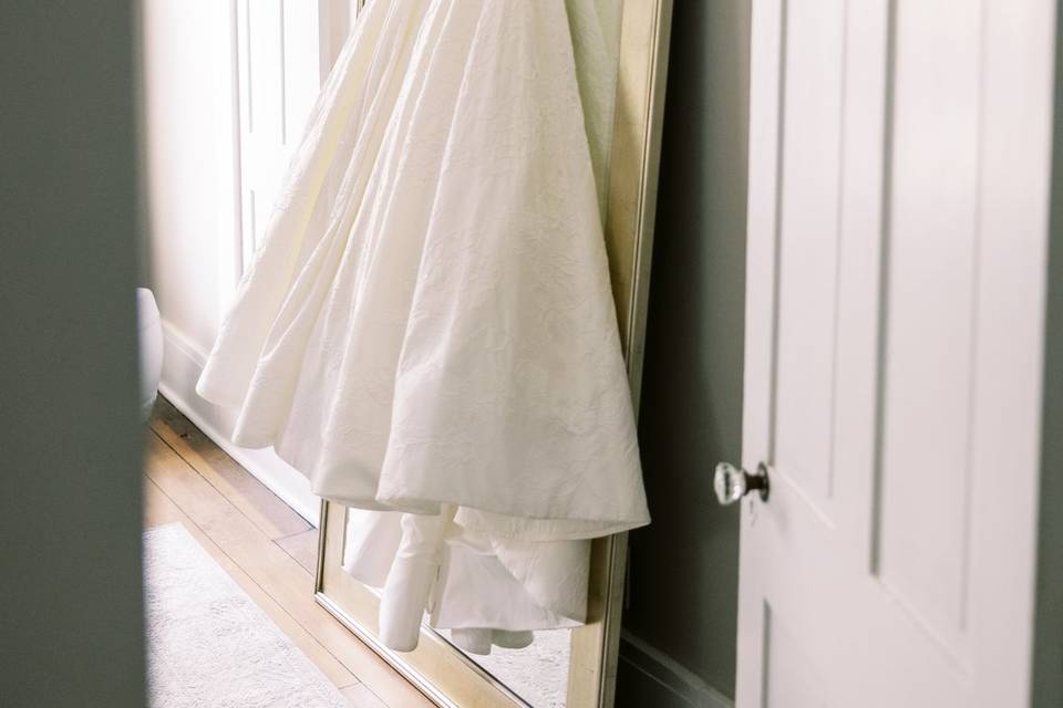 Gown details