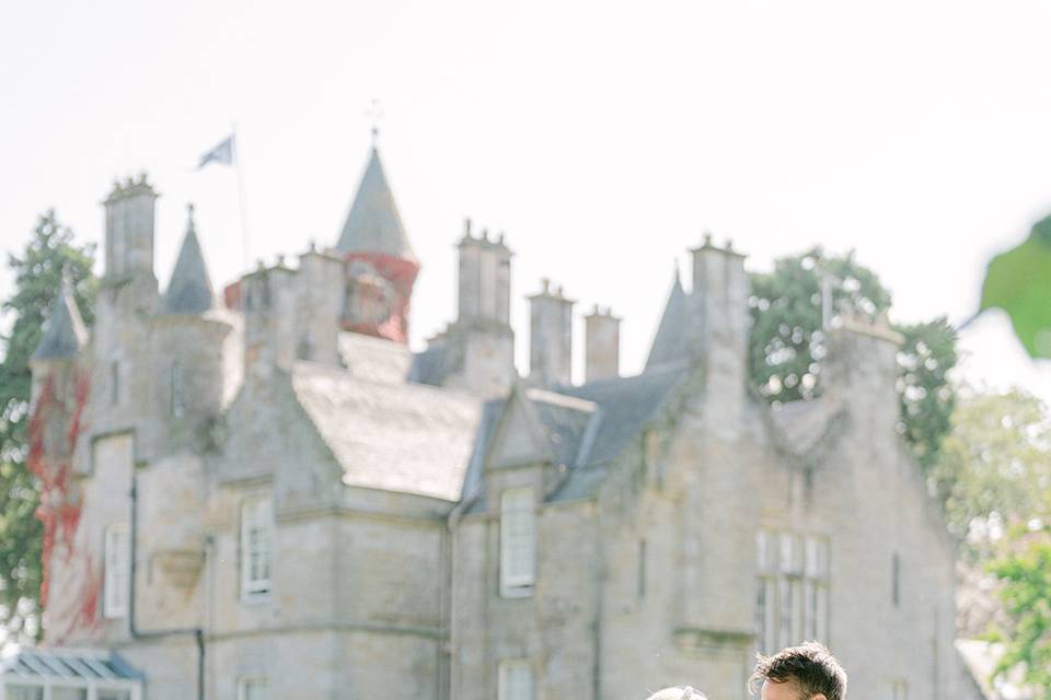 Scotland castle wedding