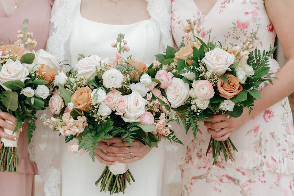 Sisters + bride