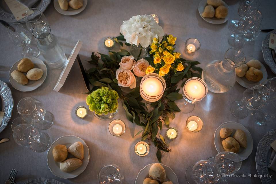 Wedding table decor