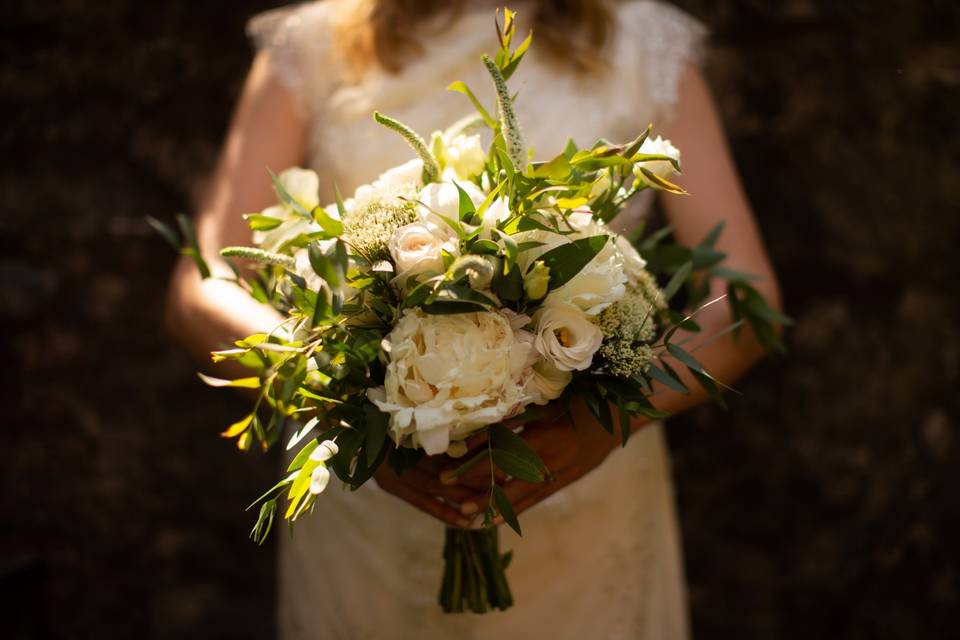 Romantic wedding in Tuscany