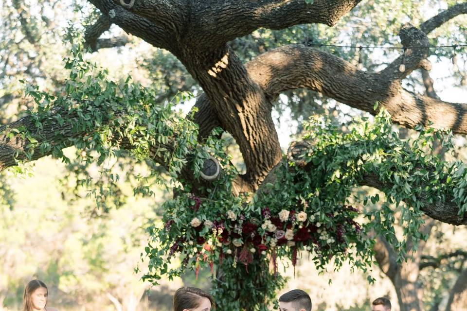 Ivory Oak Wedding