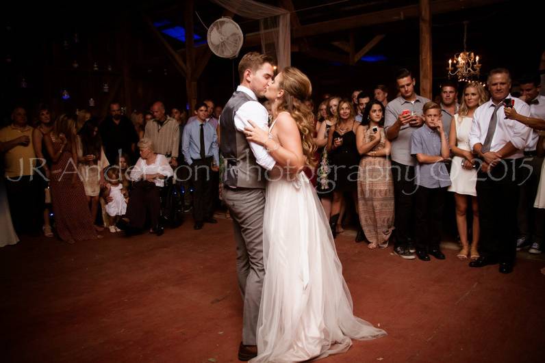 Couple's first dance!