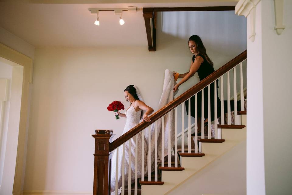 Farmhouse staircase