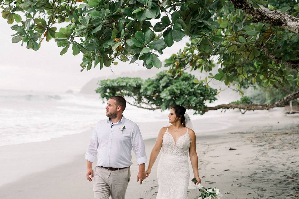 Jungle beach Wedding