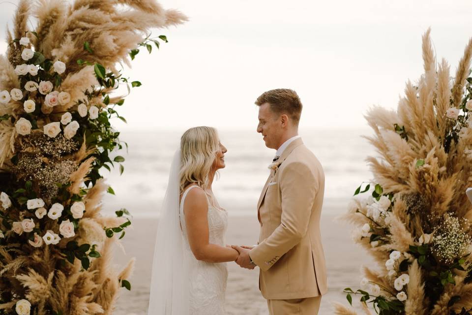 Boho Romantic Beach Wedding