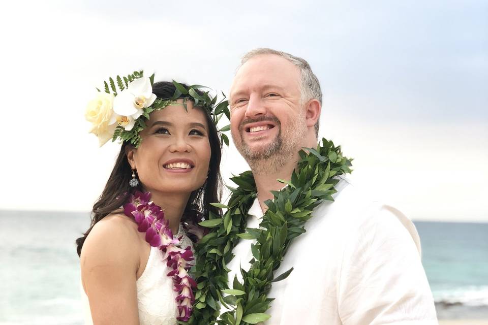 Bride and groom