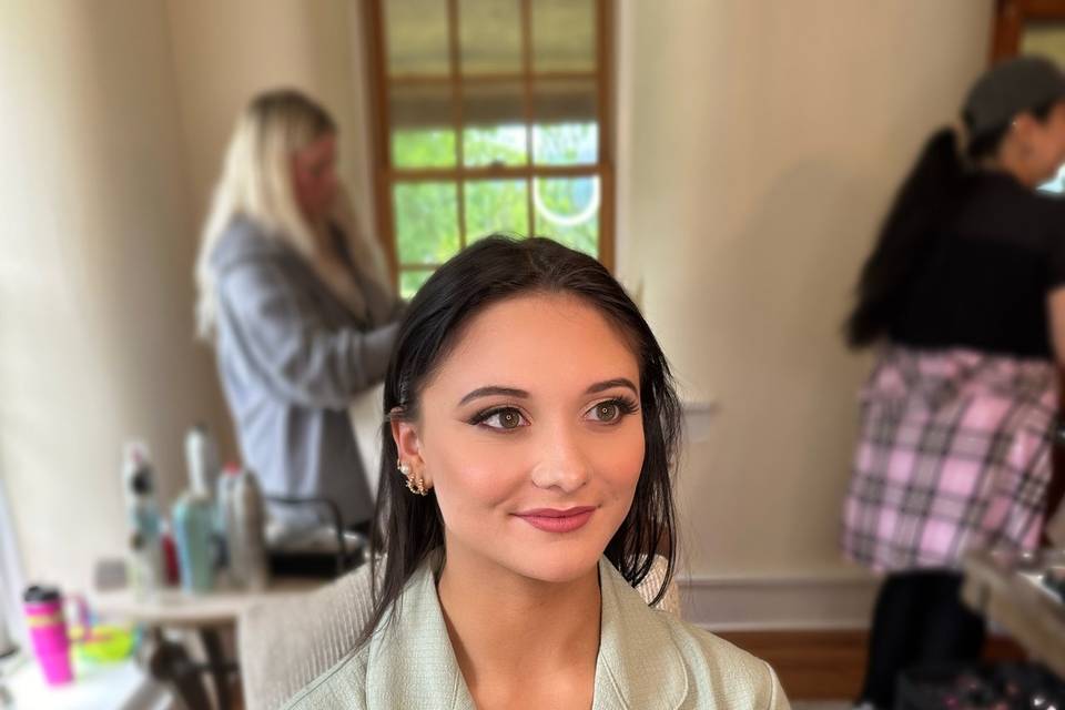 Bridesmaid glam