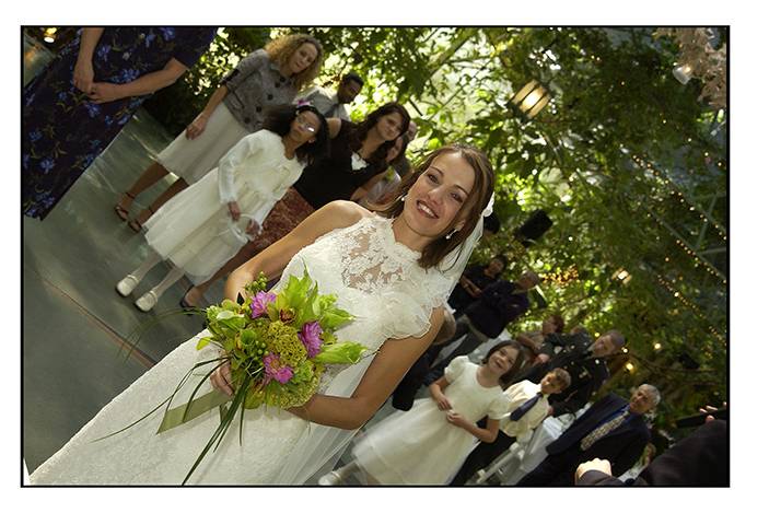 Bouquet throw