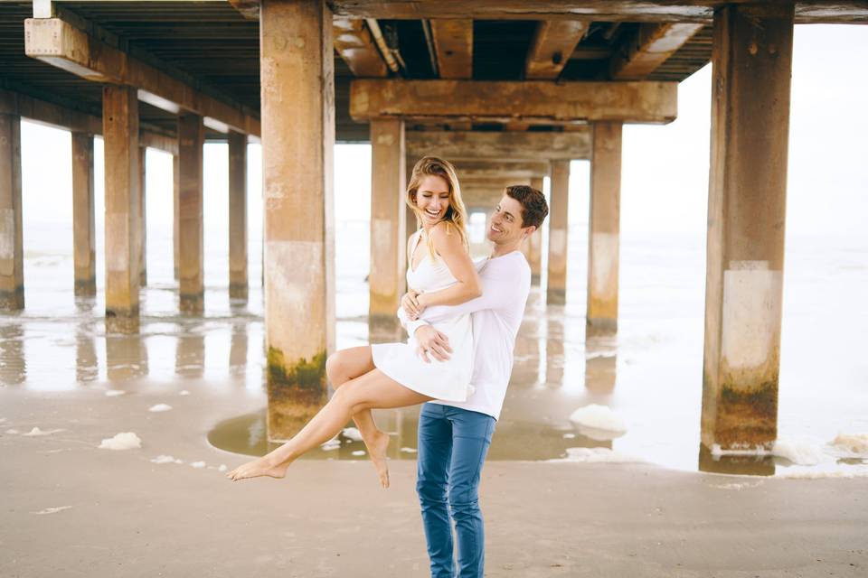 Galveston Engagement