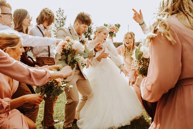 Party and couple