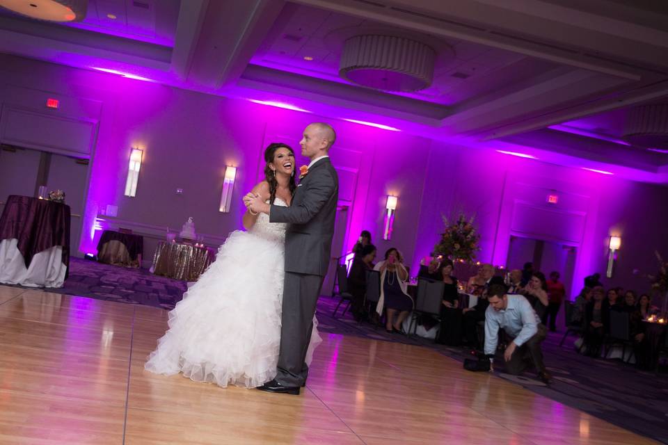 Couple dancing