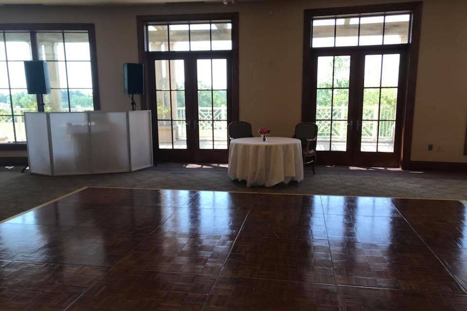 Reception hall