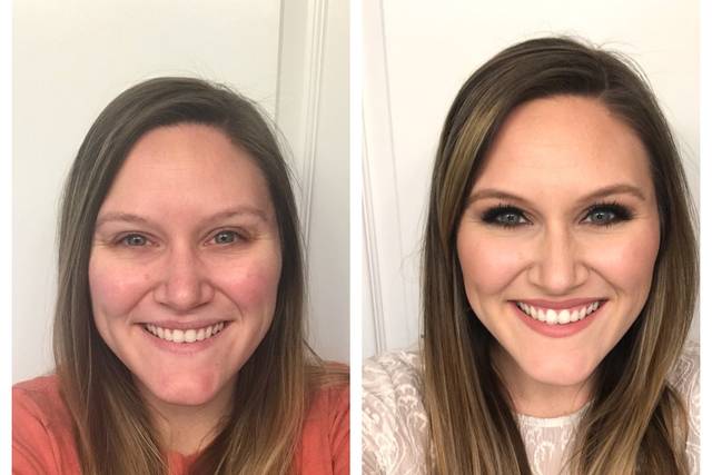 Glamorous makeup