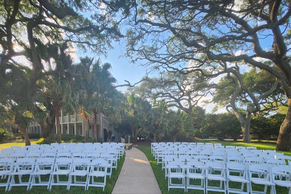 Seats ready to go