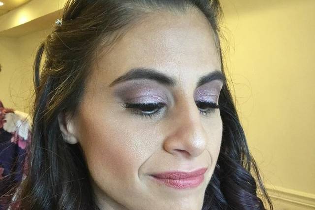 Bride Danielle after