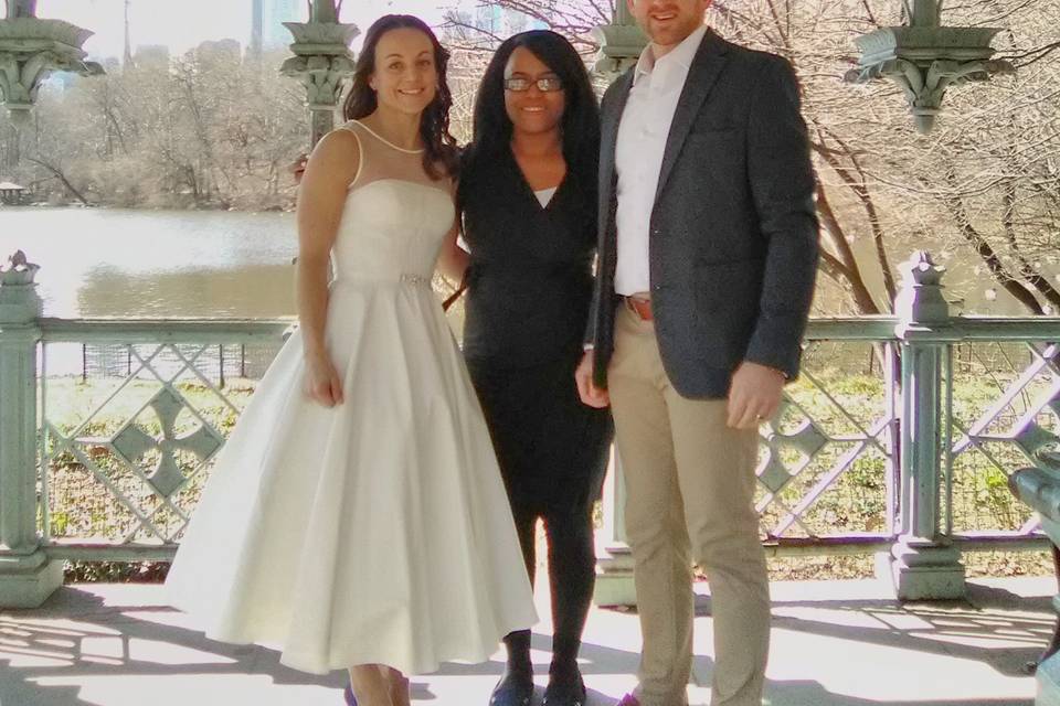 Wedding in Central Park