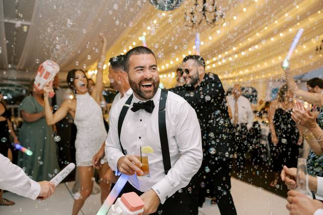 Disco Themed Wedding