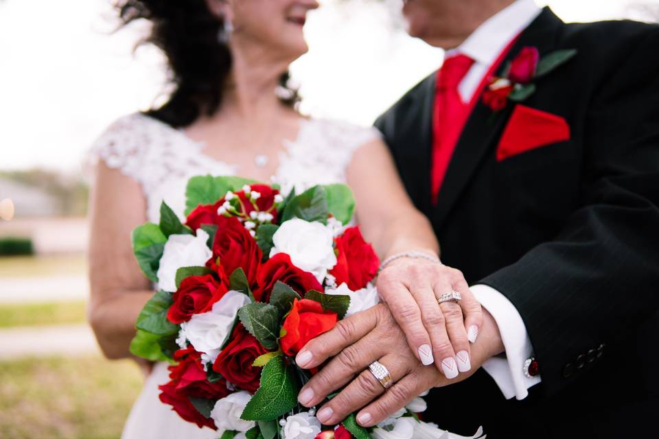 Closeup of rings