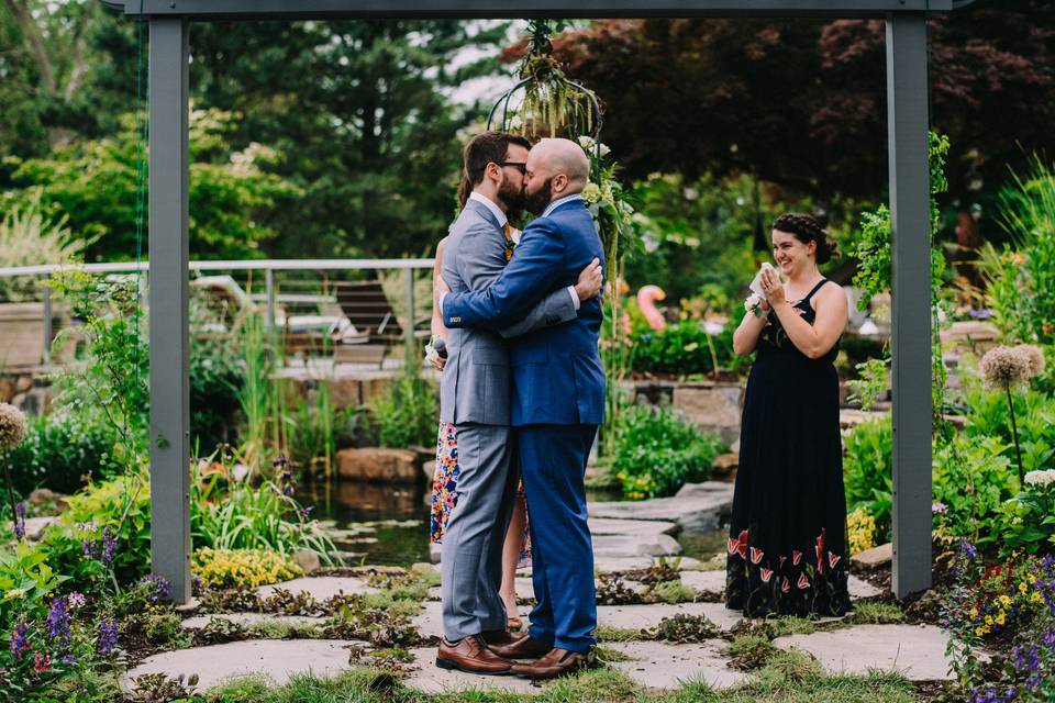 Couple dancing