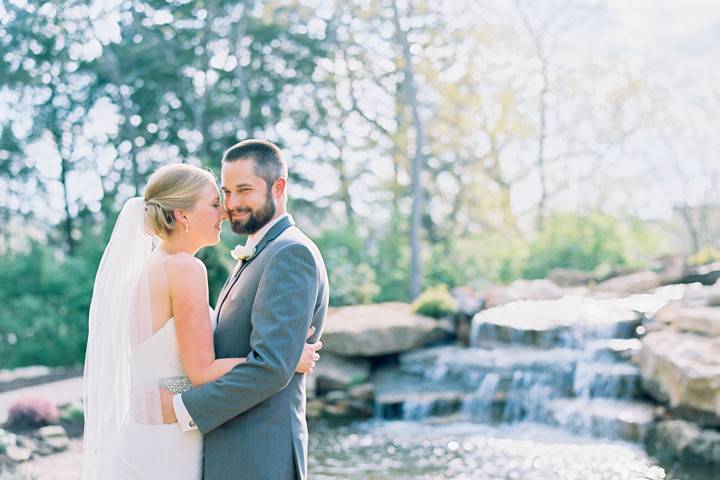 Square Wood Centerpiece Bases — Haue Valley: St. Louis Wedding Venues