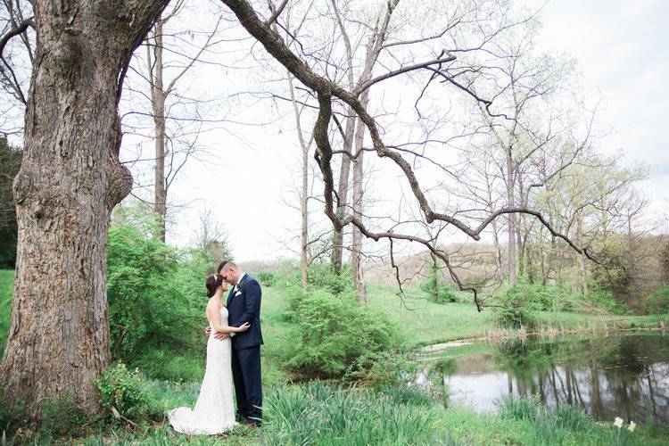 Square Wood Centerpiece Bases — Haue Valley: St. Louis Wedding Venues