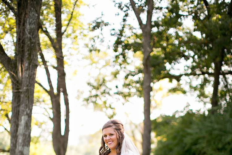 Square Wood Centerpiece Bases — Haue Valley: St. Louis Wedding Venues