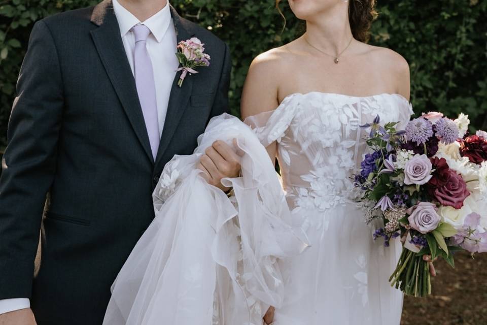 Bride and groom