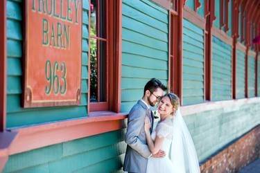 Groom and bride