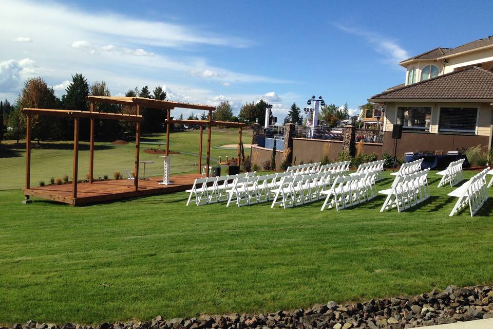 Ceremony area