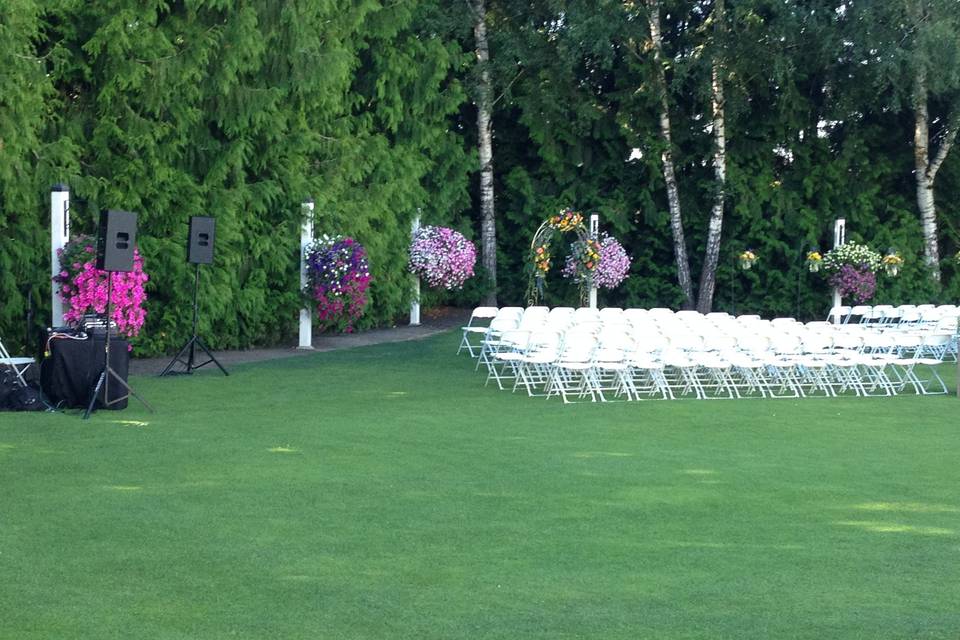 Ceremony area