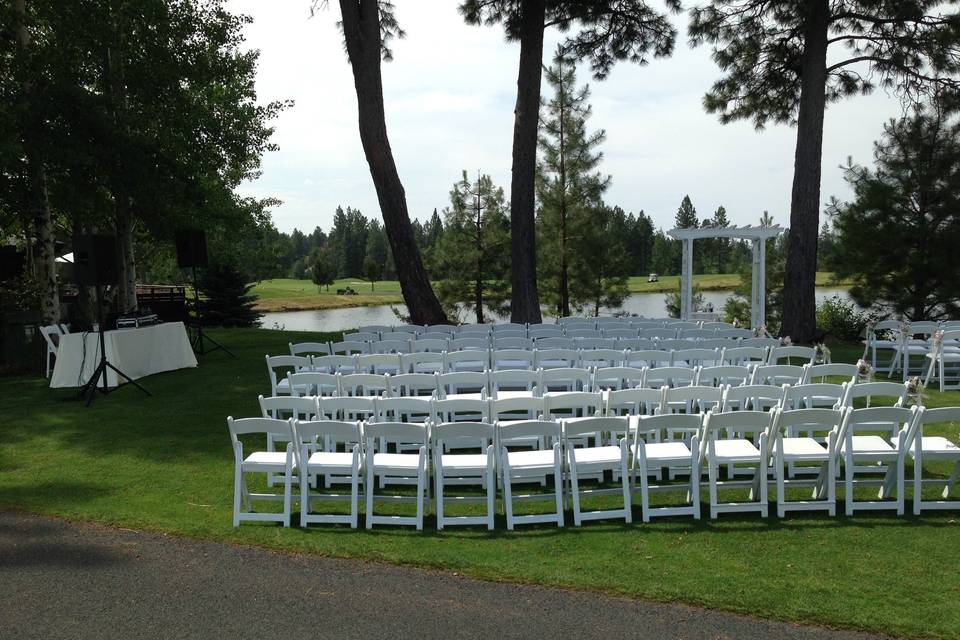 Ceremony area