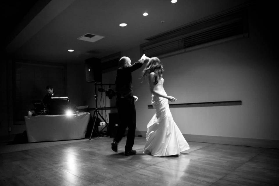 Couple dancing